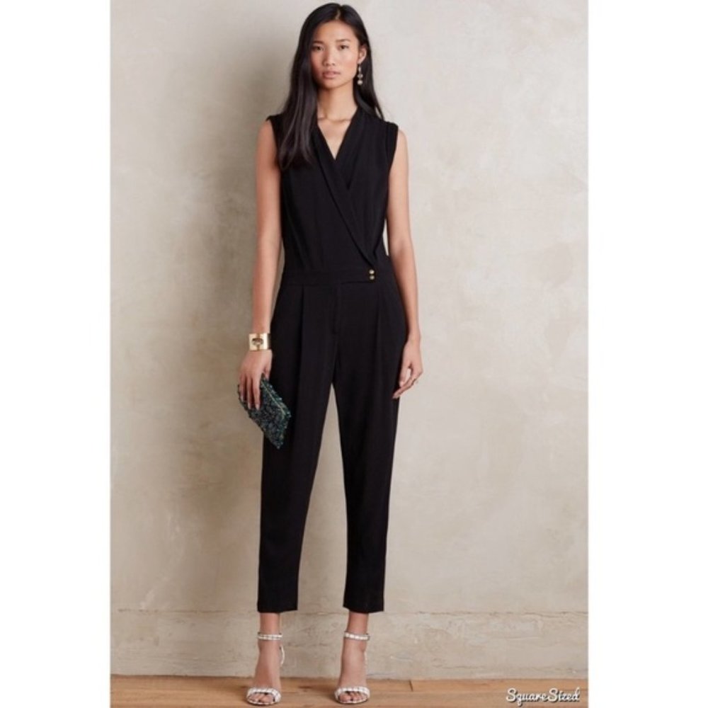 Anthropologie Elevenses Jumpsuit